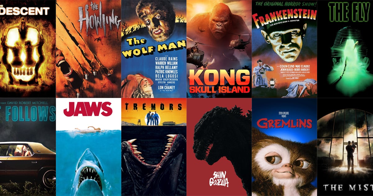 Top Creature Features Movie Posters